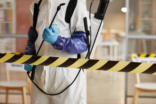 Professional Biohazard technician working in Thorndale, TX